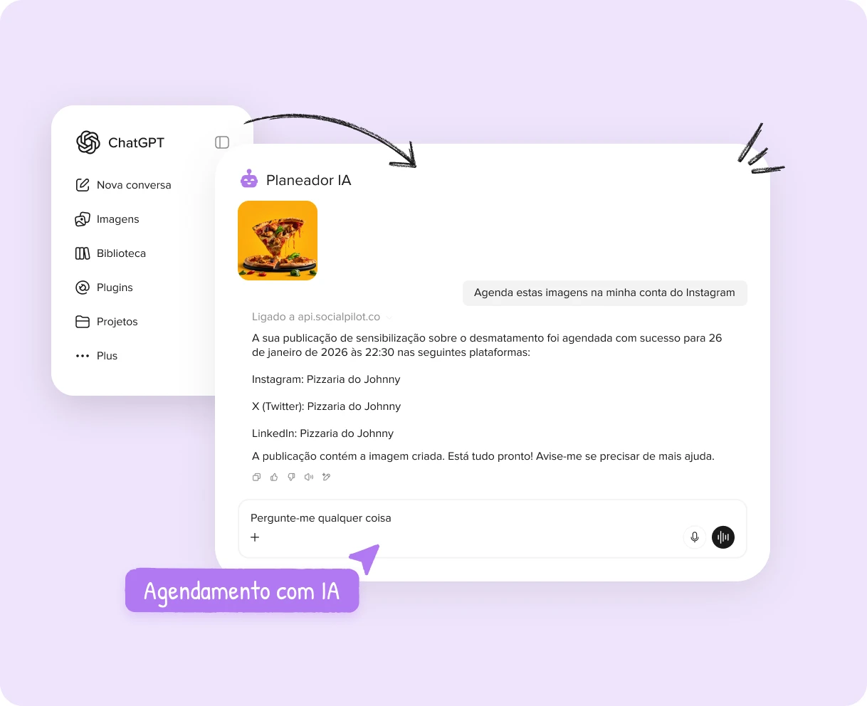 Automatizar a publicação nas redes sociais a partir do ChatGPT