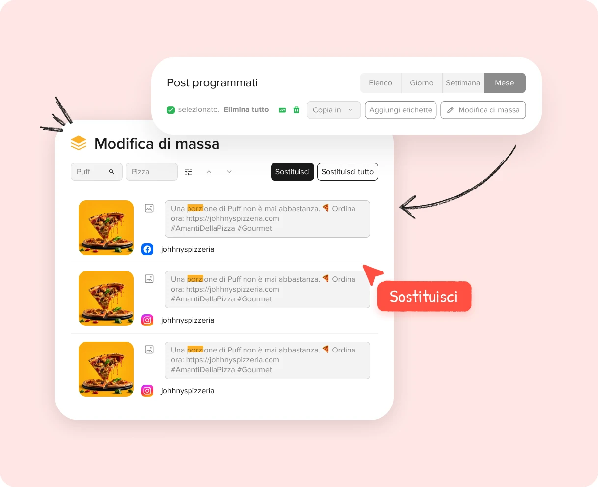 Gestire le modifiche dell'ultimo minuto ai post in modo più rapido con la modifica in blocco