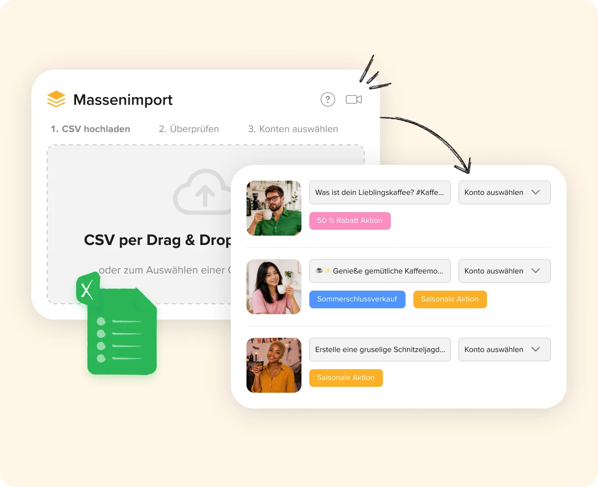 Reduzieren Sie die Tage der Planung auf Minuten mit Bulk Schedule