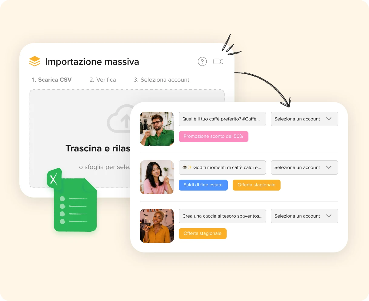 Riducete i giorni di programmazione a pochi minuti con la programmazione massiva