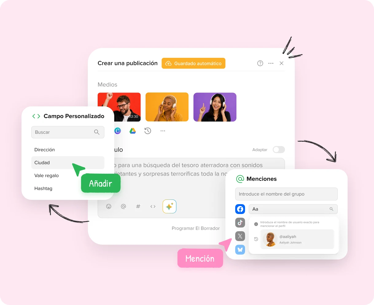 Crea entradas más rápido en un espacio de trabajo intuitivo