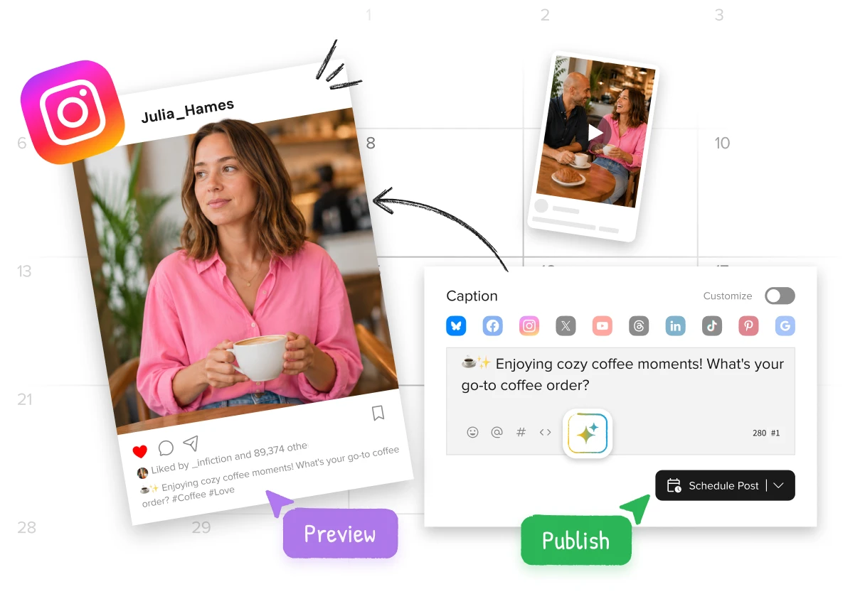 Instagram scheduler