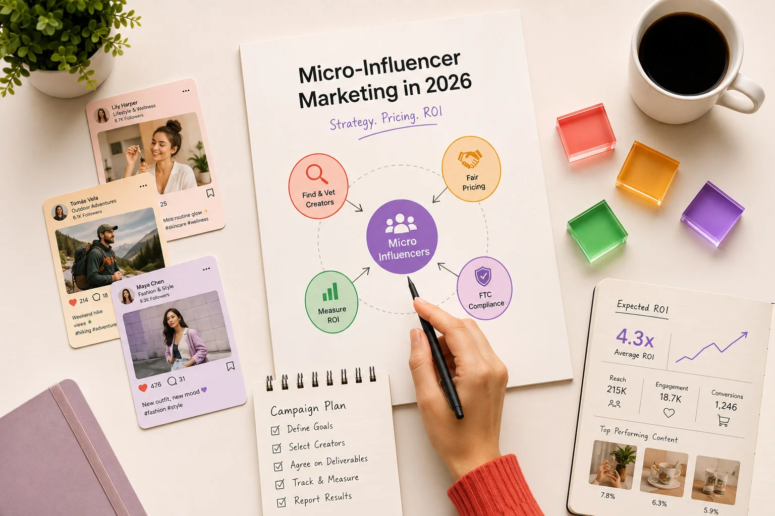 Micro-Influencer Marketing in 2026 strategy, pricing and ROI overview