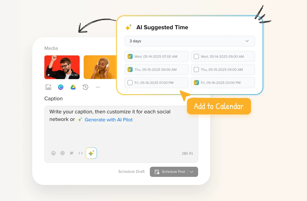 Publish Posts at AI-Suggested Times To Boost Visibility