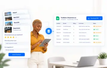 CSV download of Feedback Form Responses
