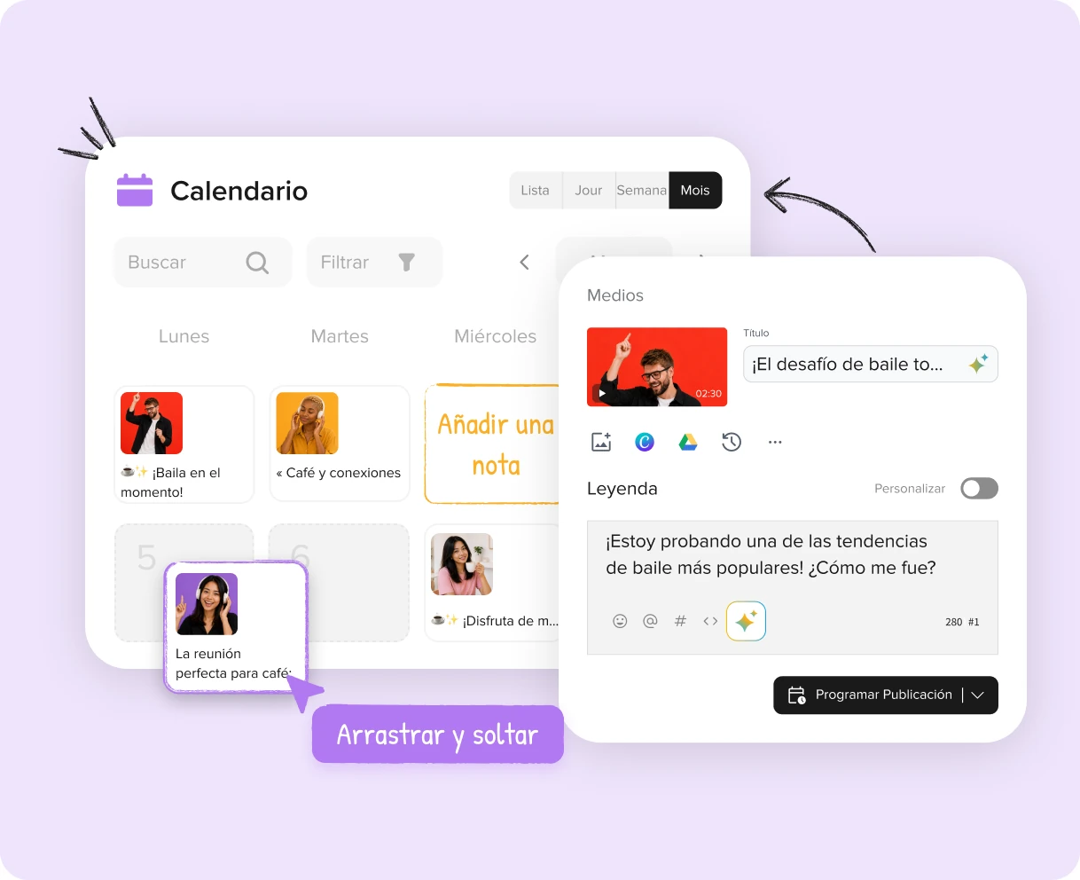 Calendario Youtube