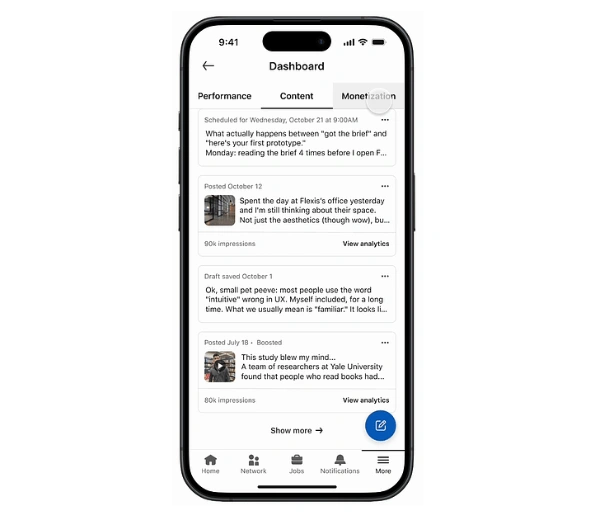 LinkedIn pinned comments, Creator dashboard and digital business cards LinkedIn pinned comments, Creator dashboard and digital business cards