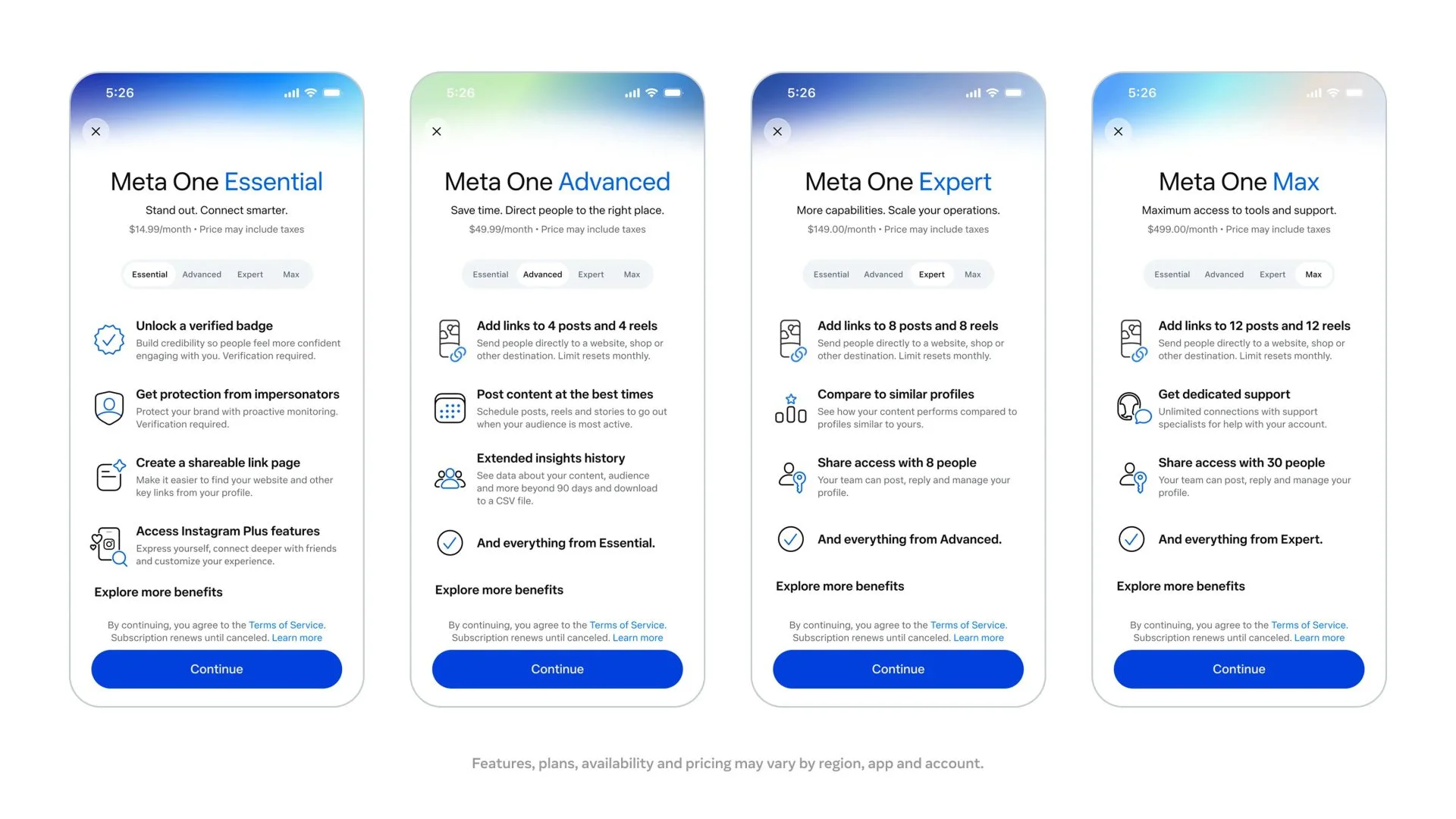 Meta One paid business plans with a verified badge Meta One paid business plans with a verified badge