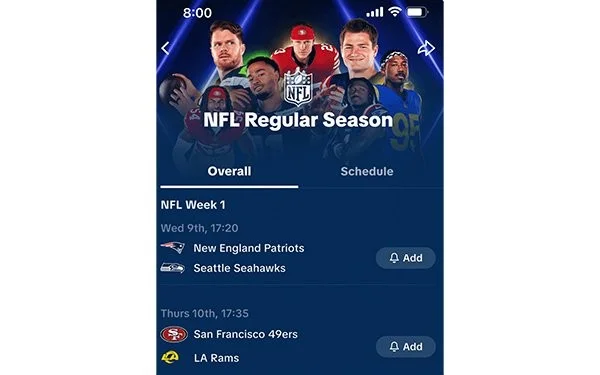 TikTok NFL hub in Search with live scores TikTok NFL hub in Search with live scores